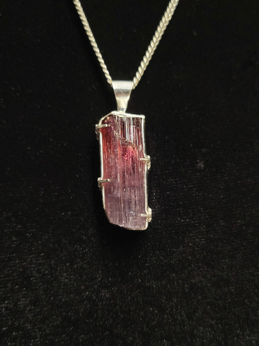 Sterling Silver Tourmaline Pendant