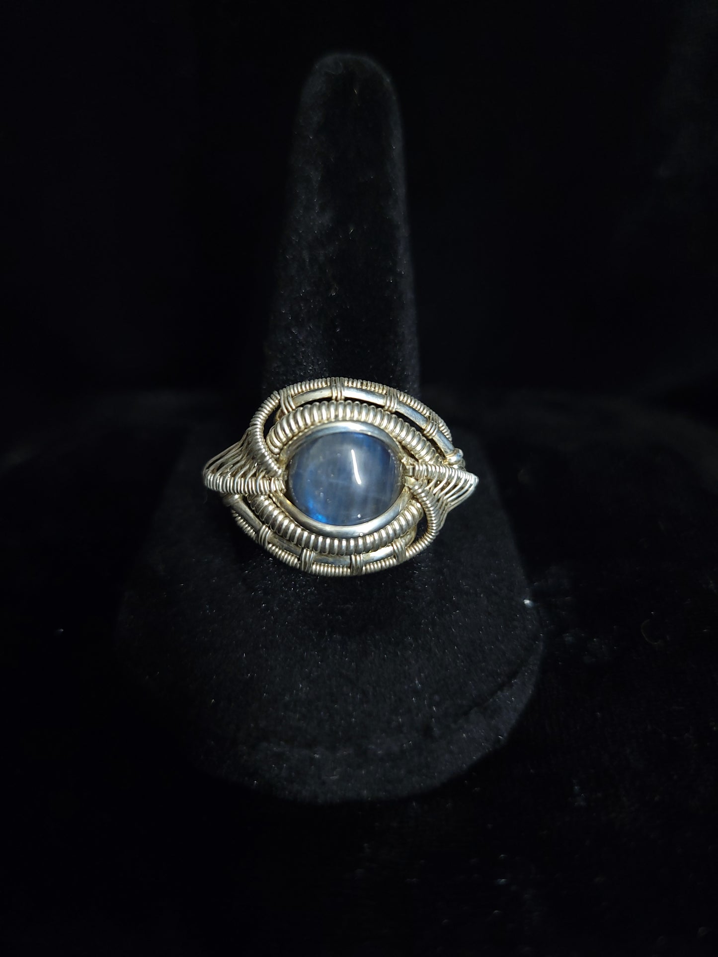 Size 9 Labradorite Ring