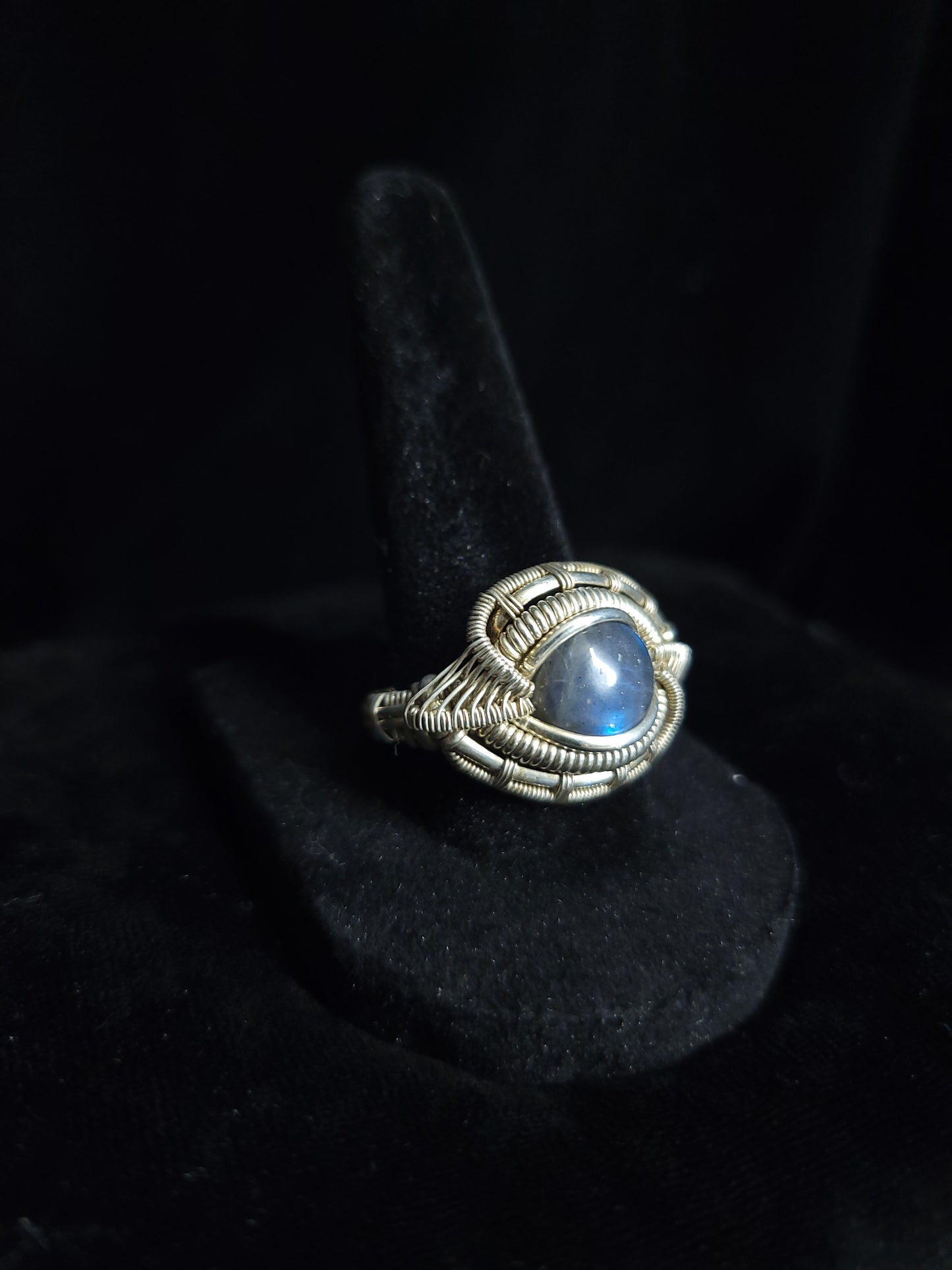 Size 9 Labradorite Ring